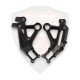 Set Front Holder Step Black (LH & RH)