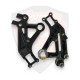Set Front Holder Step Black (LH & RH)