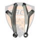 Set Engine Hanger Silver (LH & RH)