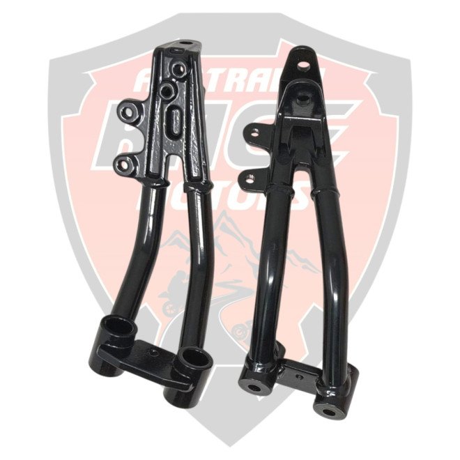 Set Rear Holder Step Black (LH & RH)