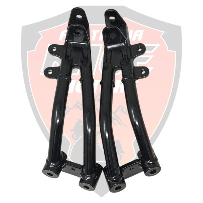 Set Rear Holder Step Black (LH & RH)