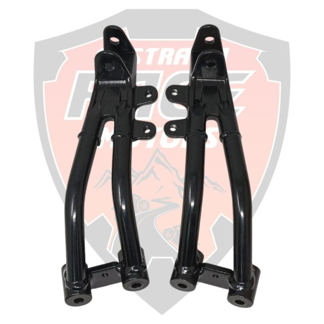Set Rear Holder Step Black (LH & RH)