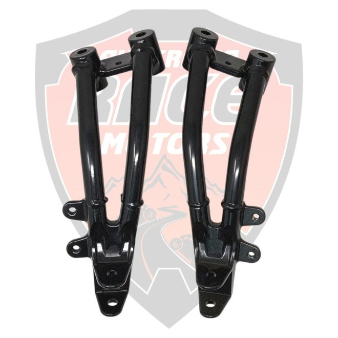 Set Rear Holder Step Black (LH & RH)