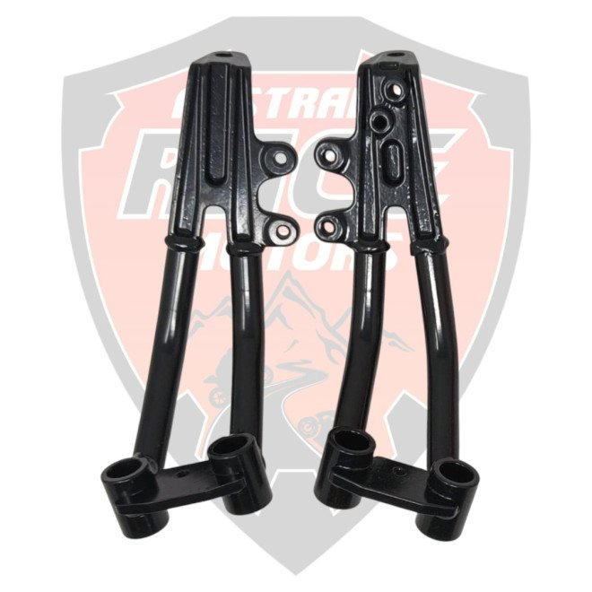Set Rear Holder Step Black (LH & RH)