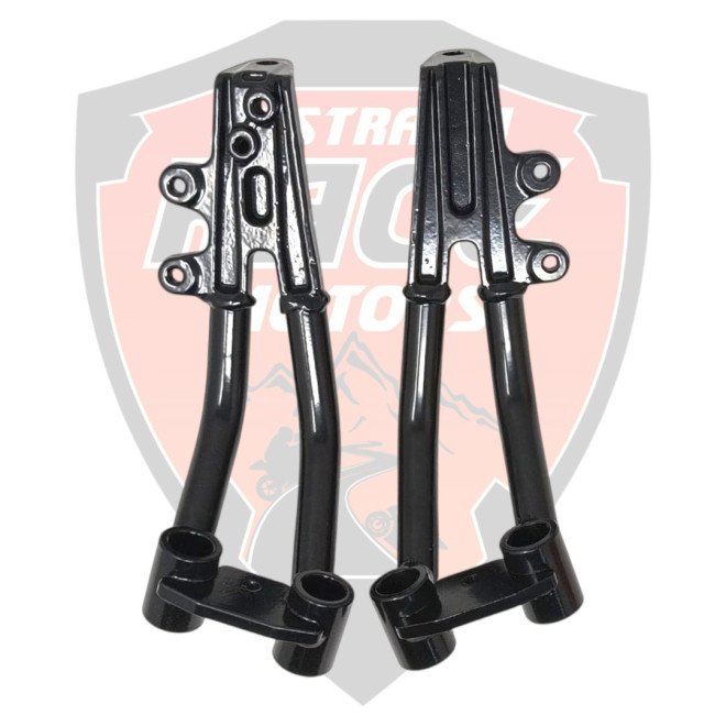 Set Rear Holder Step Black (LH & RH)